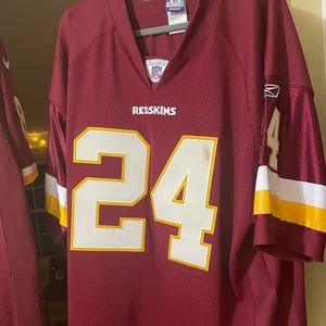 Shawn Springs #24 Washington Redskins authentic NFL Jersey Commanders